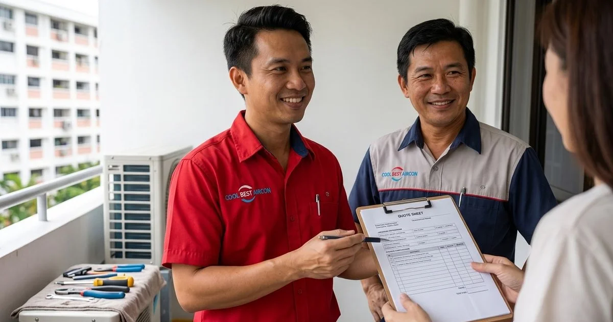 Aircon Servicing Cost in Singapore (2026 Price Guide)