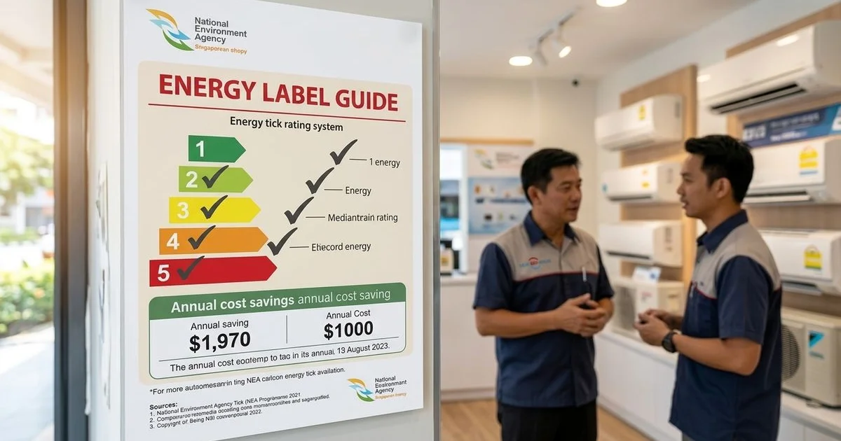 Understanding Aircon Energy Tick Ratings in Singapore